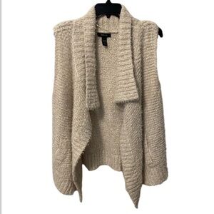 Style & Co. Comfy White Sleeveless Sweater